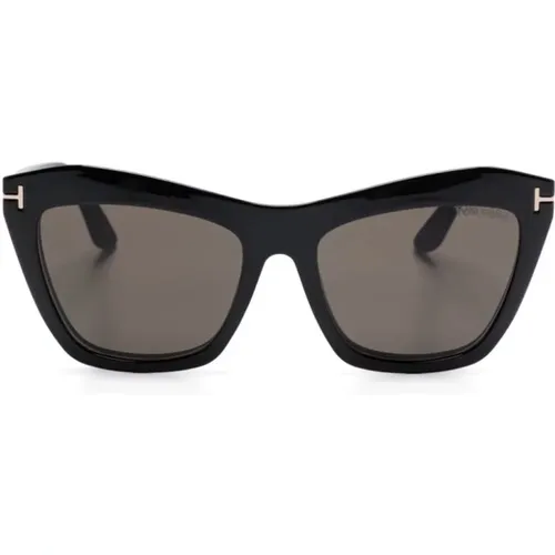 Ft5971B 001 Clip Optical Frame , unisex, Größe: 54 MM - Tom Ford - Modalova