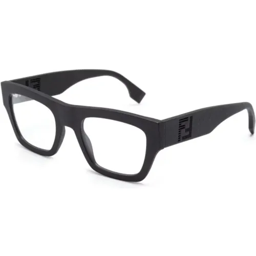 Klassische Schwarze Optische Brille - Fendi - Modalova