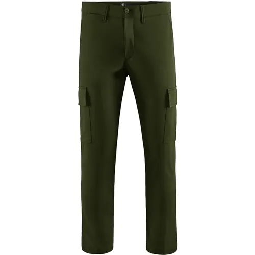 Mens Stretch Cotton Cargo Pants , male, Sizes: W28, W36, W34, W30, W33, W31, W29 - BomBoogie - Modalova