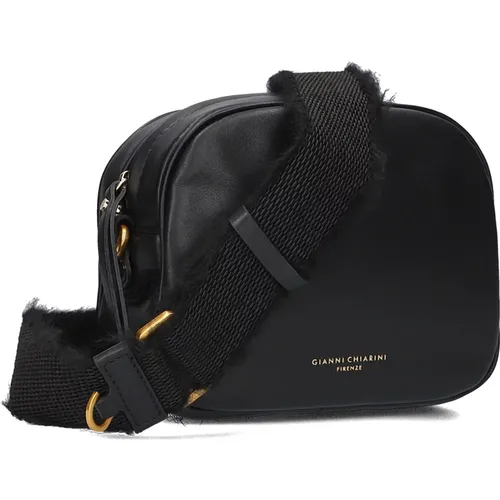 Schwarze Schultertasche Nina - Gianni Chiarini - Modalova