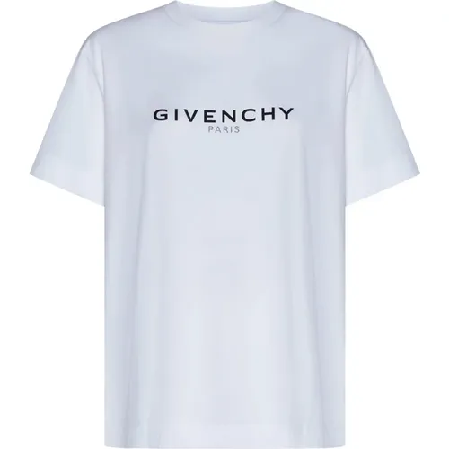 Weiße T-Shirts und Polos , Damen, Größe: L - Givenchy - Modalova