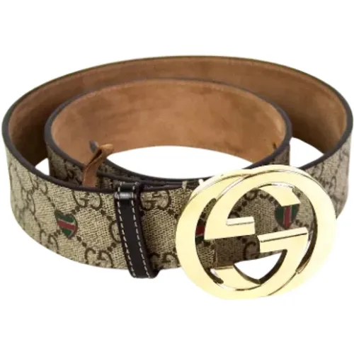 Pre-owned Leder grtel , Damen, Größe: ONE Size - Gucci Vintage - Modalova