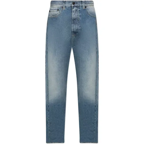 Jeans with vintage effect , male, Sizes: W32 - Maison Margiela - Modalova