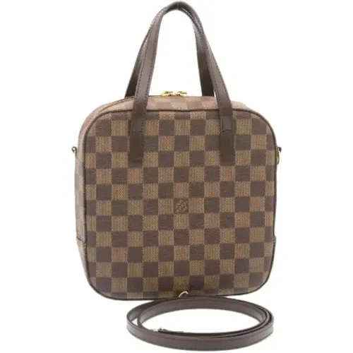 Pre-owned Canvas handbags , female, Sizes: ONE SIZE - Louis Vuitton Vintage - Modalova