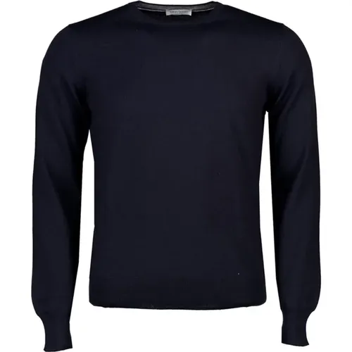 Blaue Pullover für Männer , Herren, Größe: L - Gran Sasso - Modalova