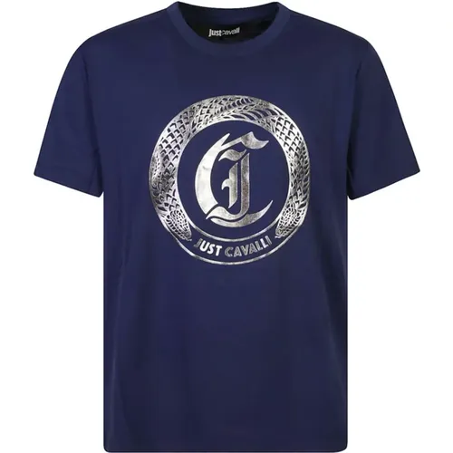 T-shirts and Polos ***cv , male, Sizes: XL, S, M, L - Just Cavalli - Modalova