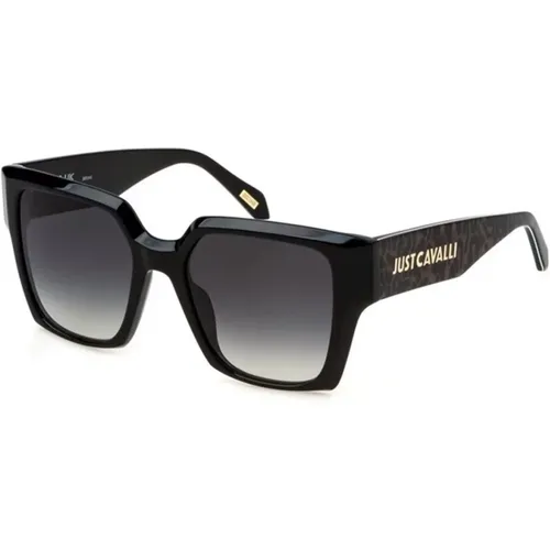 Shiny Smoke Gradient Sonnenbrille,Schwarze Rauchverlauf-Sonnenbrille - Just Cavalli - Modalova