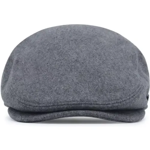 Wool Mix Hat in Grey , unisex, Sizes: L/XL, S/M - Hugo Boss - Modalova