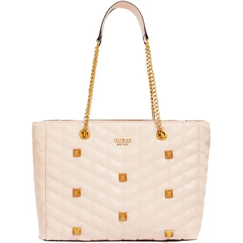 Quilted Brera Bag with Gold Hardware , female, Sizes: ONE SIZE - Guess - Modalova