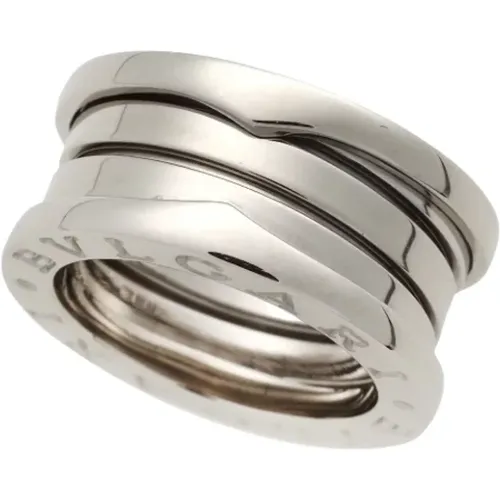 Pre-owned White Gold rings , female, Sizes: ONE SIZE - Bvlgari Vintage - Modalova