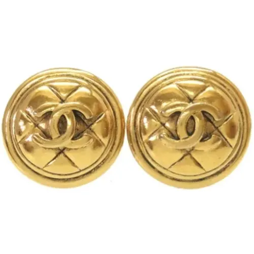 Pre-owned Metal chanel-jewelry , female, Sizes: ONE SIZE - Chanel Vintage - Modalova