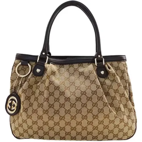 Pre-owned Canvas gucci-bags , female, Sizes: ONE SIZE - Gucci Vintage - Modalova