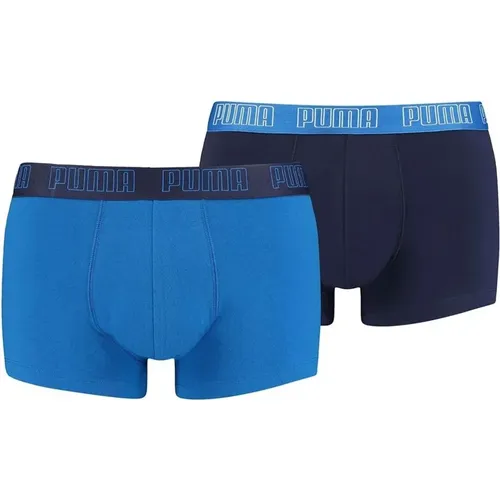 Basic Trunk 2Pack Boxer briefs , Herren, Größe: S - Puma - Modalova