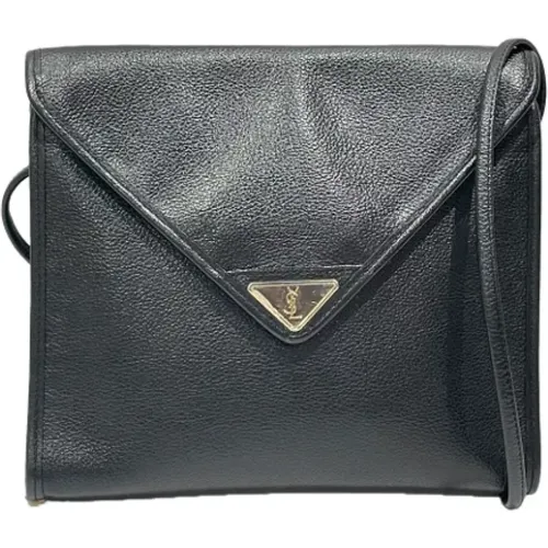 Pre-owned Leder schultertasche - Yves Saint Laurent Vintage - Modalova