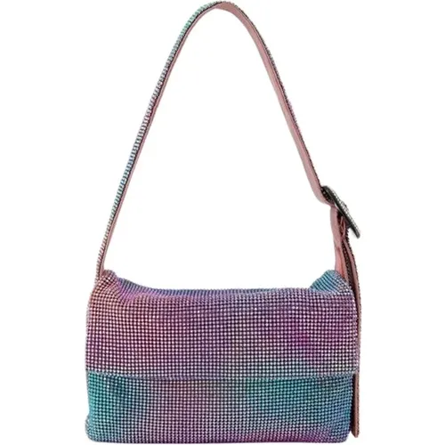 Vitty Mignon Hobo Bag - Multi - Strass , female, Sizes: ONE SIZE - Benedetta Bruzziches - Modalova