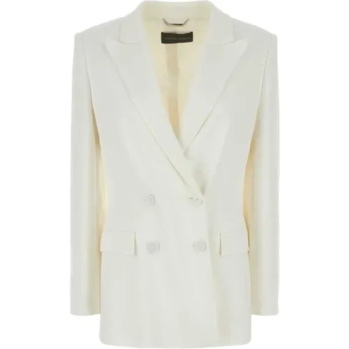 Stretch Viscose Blazer , female, Sizes: S, 2XS, XS - alberta ferretti - Modalova