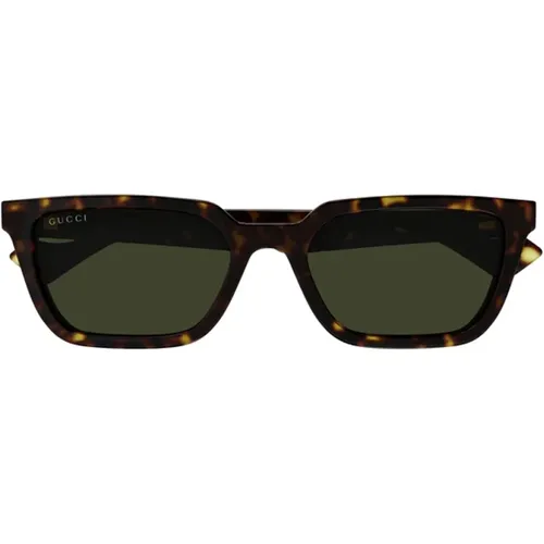 Lettering Large Sunglasses , unisex, Sizes: 55 MM - Gucci - Modalova