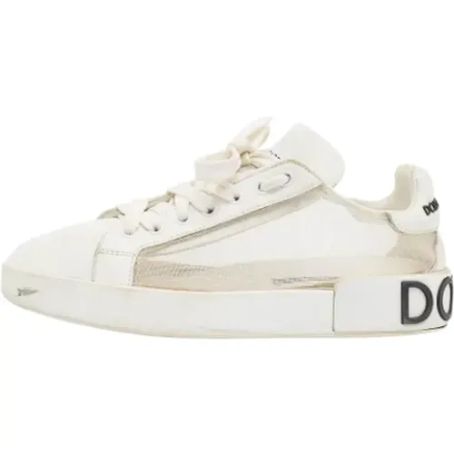 Pre-owned Leder sneakers - Dolce & Gabbana Pre-owned - Modalova