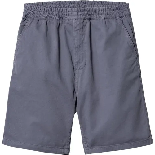 Flint Short - Organic Cotton Twill Shorts , male, Sizes: XL, L, M, S - Carhartt WIP - Modalova