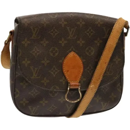 Pre-owned Canvas shoulder-bags , female, Sizes: ONE SIZE - Louis Vuitton Vintage - Modalova