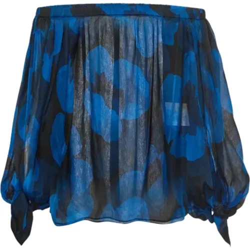 Pre-owned Silk tops , female, Sizes: S - Yves Saint Laurent Vintage - Modalova