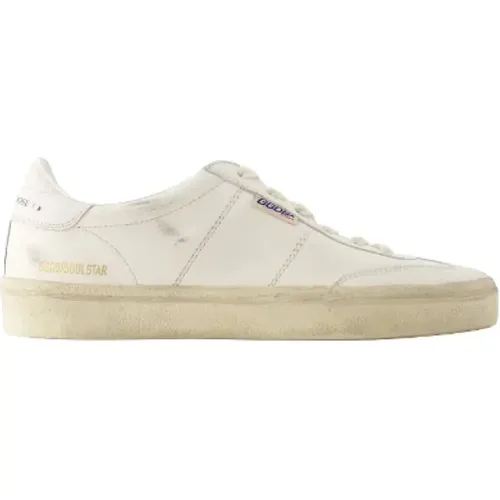 Leather sneakers , female, Sizes: 8 UK, 7 UK - Golden Goose - Modalova