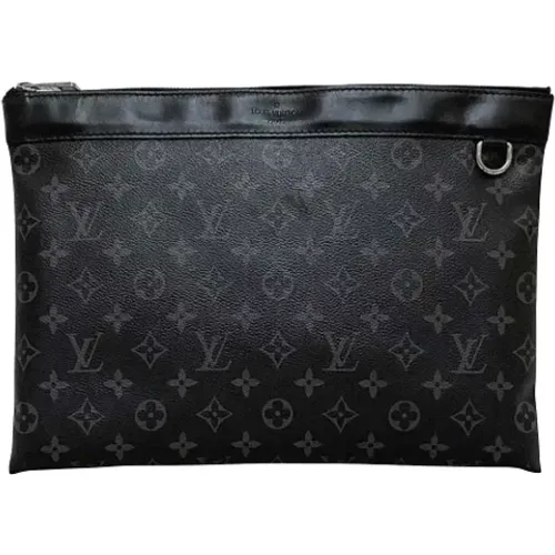 Pre-owned Leather louis-vuitton-bags , male, Sizes: ONE SIZE - Louis Vuitton Vintage - Modalova