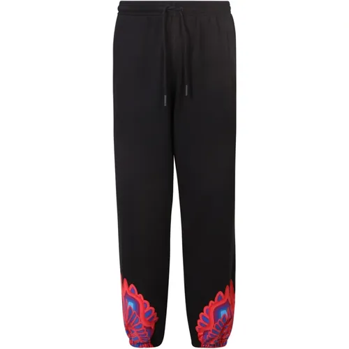 Curved Wings Joggers , male, Sizes: M - Marcelo Burlon - Modalova