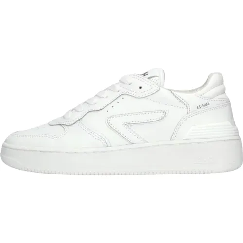 Retro Weiße Basketball Sneakers,Retro Style Weiße Sneakers - Hub - Modalova
