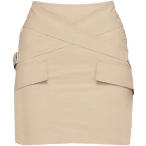 Mini Wrap Skirt , female, Sizes: M, S - Han Kjøbenhavn - Modalova