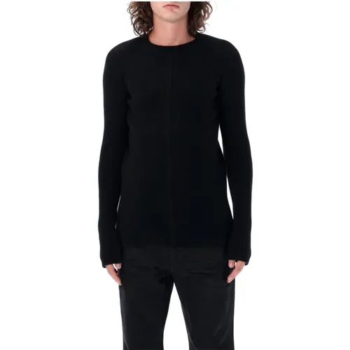Knit Crewneck Sweater Aw23 , male, Sizes: L - Rick Owens - Modalova
