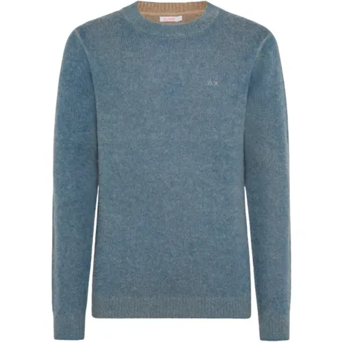 Stylish Sweaters for Men , male, Sizes: L, 2XL - Sun68 - Modalova