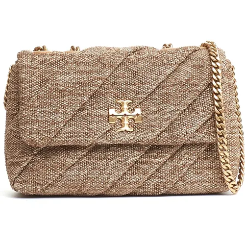 Draped Raffia Shoulder Bag , female, Sizes: ONE SIZE - TORY BURCH - Modalova