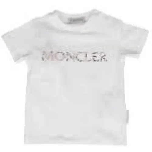 T-Shirt, Klassischer Stil Moncler - Moncler - Modalova