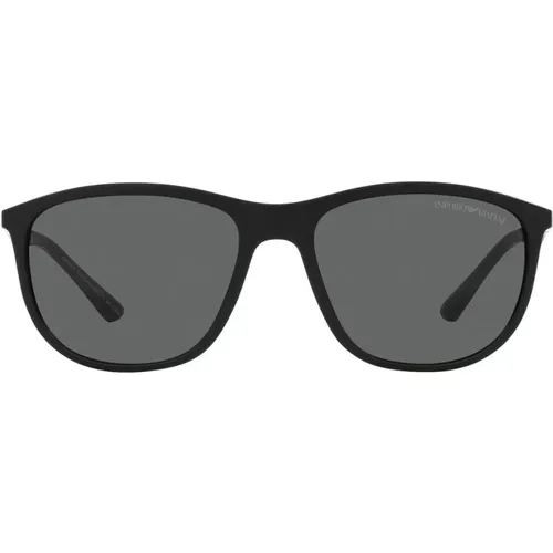 Ea4203U Sunglasses , unisex, Sizes: 55 MM - Emporio Armani - Modalova