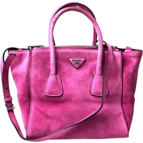 Pre-owned Leather prada-bags , female, Sizes: ONE SIZE - Prada Vintage - Modalova