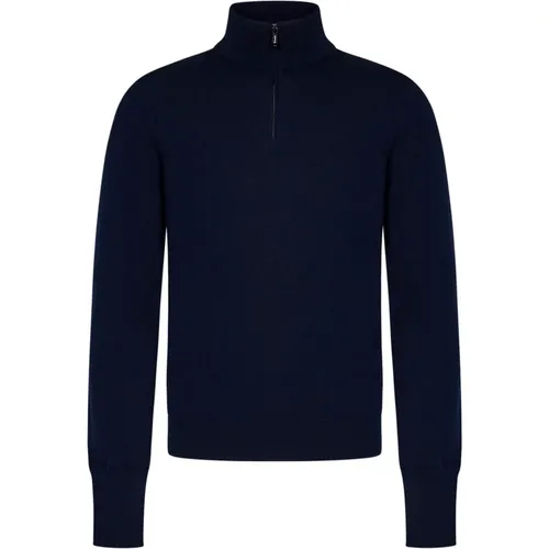 Cashmere Turtleneck Sweater Aw24 , male, Sizes: XL, L, M, 2XL - Drumohr - Modalova