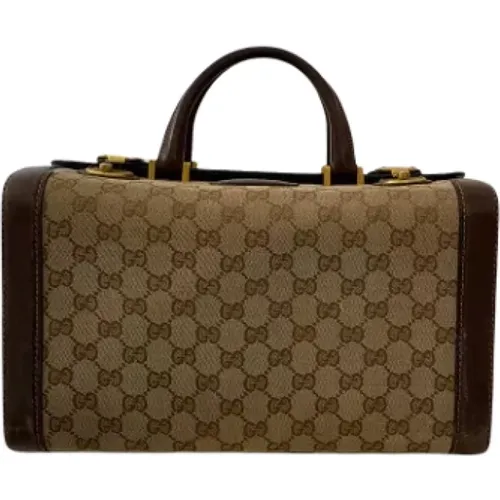 Pre-owned Canvas travel-bags , female, Sizes: ONE SIZE - Gucci Vintage - Modalova