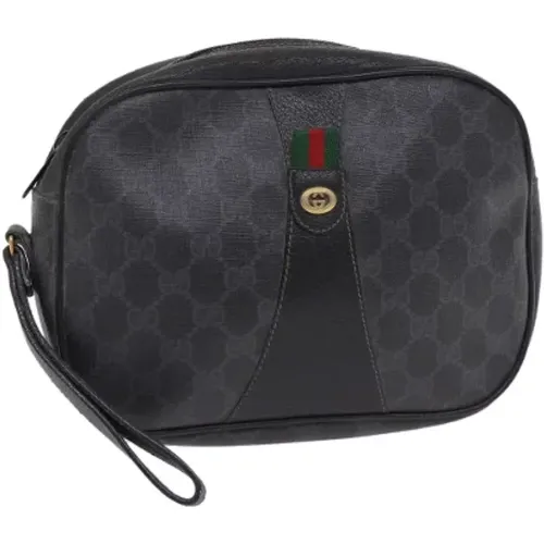 Pre-owned Leather clutches , female, Sizes: ONE SIZE - Gucci Vintage - Modalova