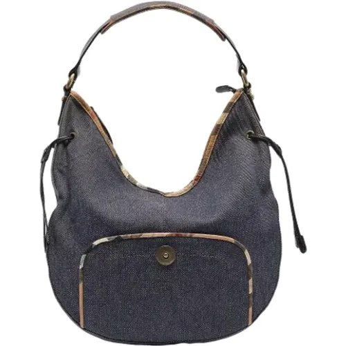 Pre-owned Denim handbags , female, Sizes: ONE SIZE - Burberry Vintage - Modalova