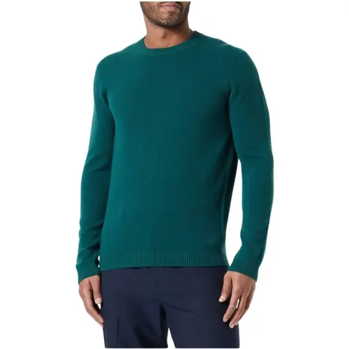 Gerippter Rundhals-Pullover - Marc O'Polo - Modalova