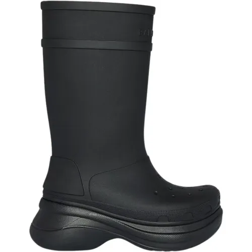 Schwarze Crocs™ Stiefel für Damen - Balenciaga - Modalova