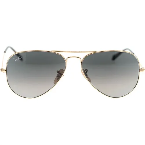 Ikone Aviator Sonnenbrille , Herren, Größe: 58 MM - Ray-Ban - Modalova