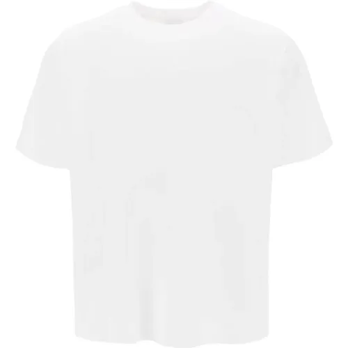 Oversized EKD Stickerei T-Shirt , Herren, Größe: L - Burberry - Modalova