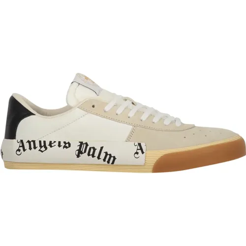 Suede Low-Top Sneakers , Herren, Größe: 43 EU - Palm Angels - Modalova