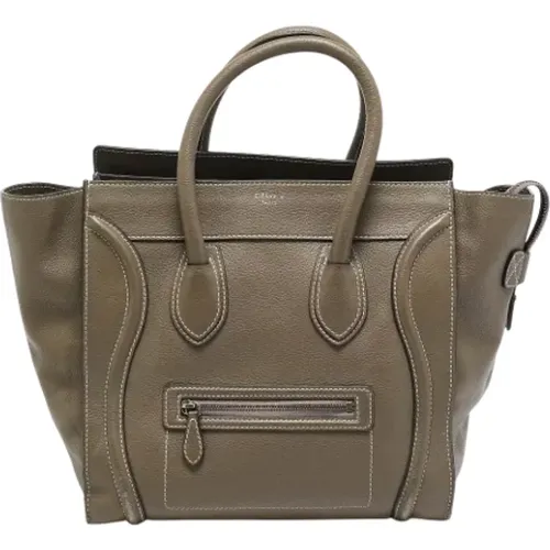 Pre-owned Leather totes , female, Sizes: ONE SIZE - Celine Vintage - Modalova