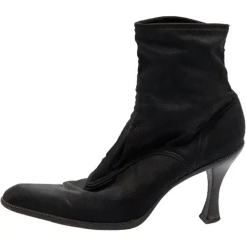 Pre-owned Fabric boots , female, Sizes: 6 UK - Sergio Rossi Pre-owned - Modalova
