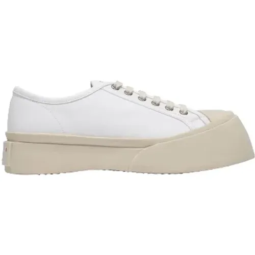 Pre-owned Leather sneakers , female, Sizes: 3 UK - Marni Pre-owned - Modalova