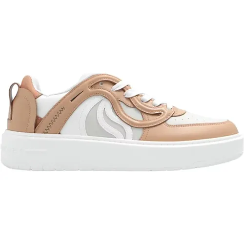 Vegan Leather Sneakers , female, Sizes: 7 UK, 6 UK - Stella Mccartney - Modalova