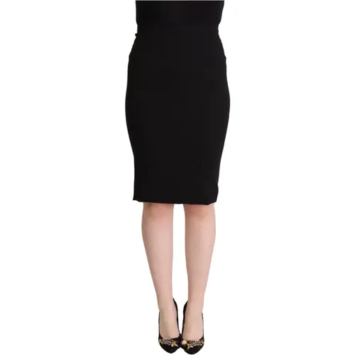 High Waist Pencil Skirt , female, Sizes: XS, 3XS, 2XS - Dolce & Gabbana - Modalova
